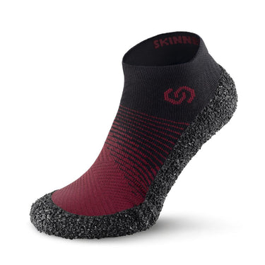 Skinners Sock - Ultra-Light for Running, Hiking, Yoga & Travel - Carmine